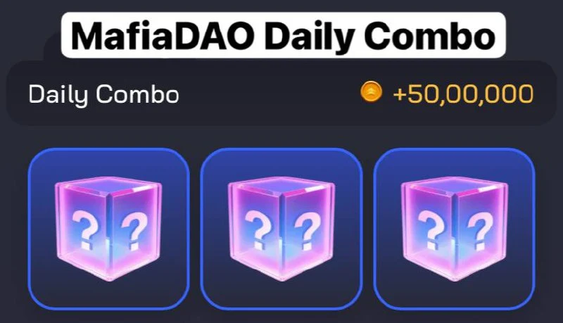 mafiadao daily combo today