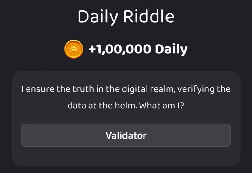 mafiadao daily riddle 27 september