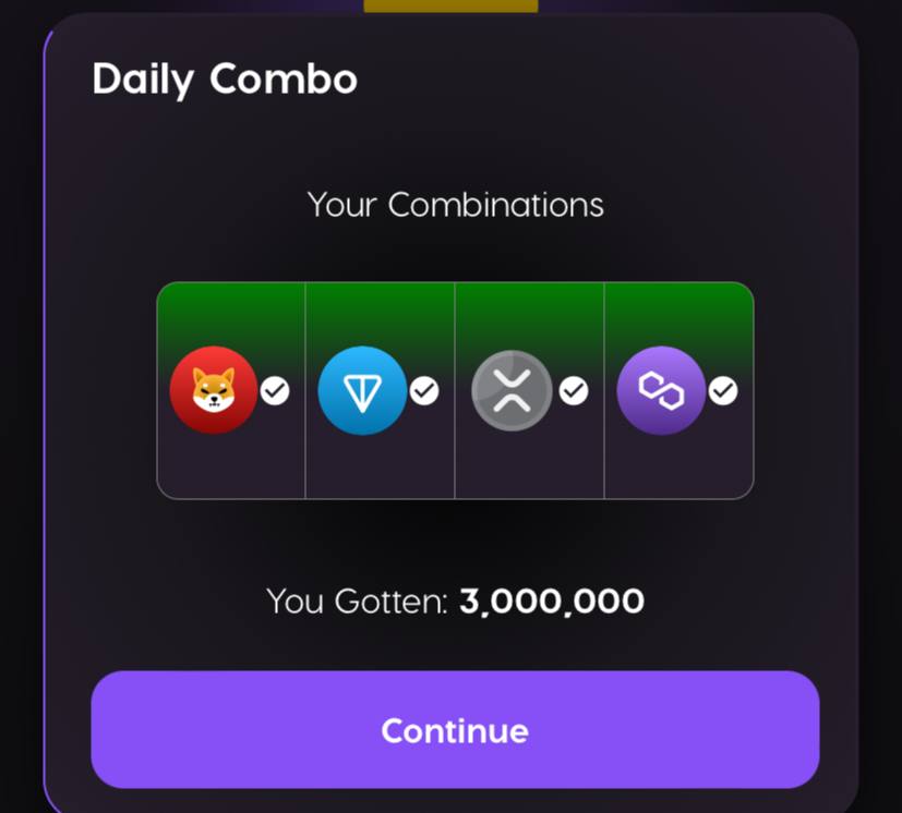 taptrend daily combo 26 september