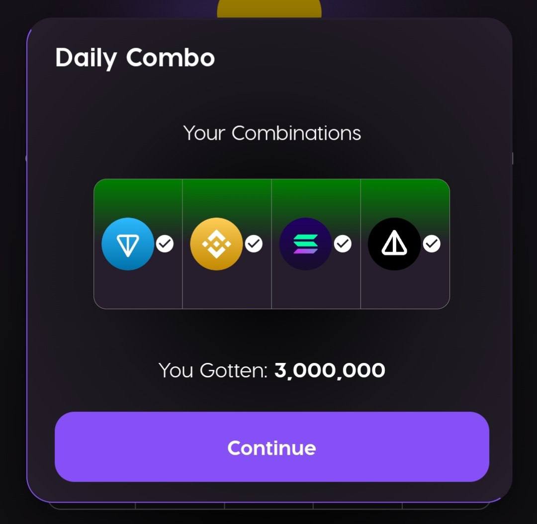 taptrend daily combo 30 september