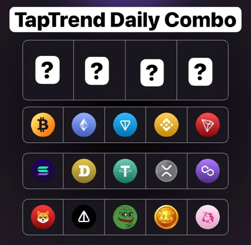 taptrend daily combo today